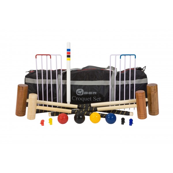 Übergames Familien Krocket Set (4 Personen)