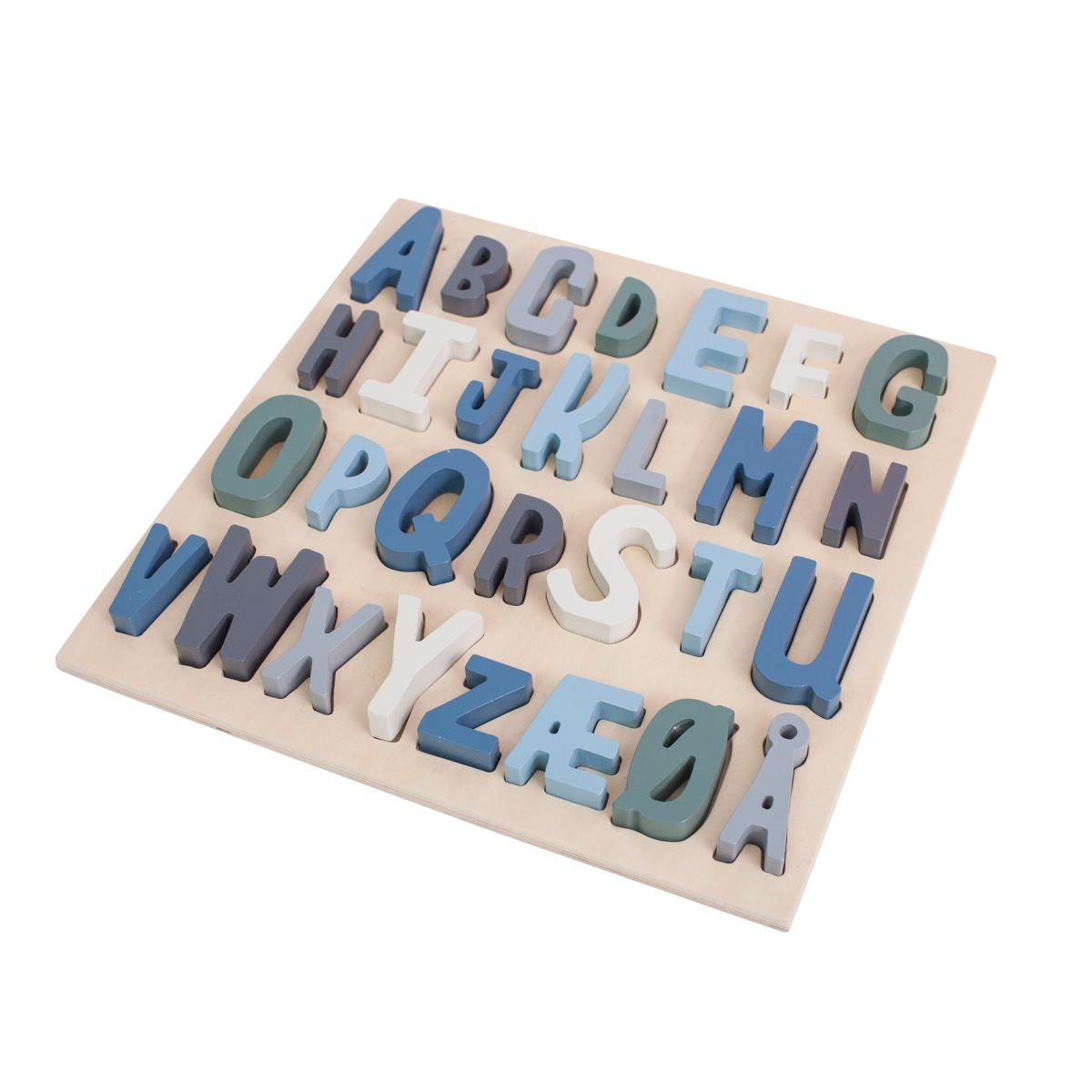 sebra Puzzle ABC königsblau