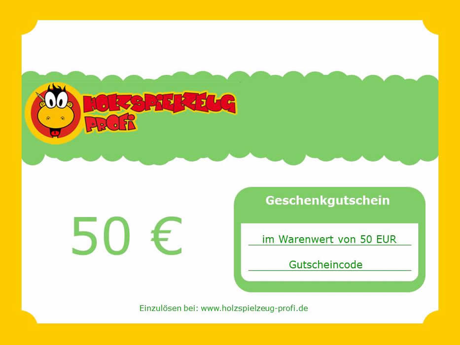 Geschenk- Gutschein 50,- €