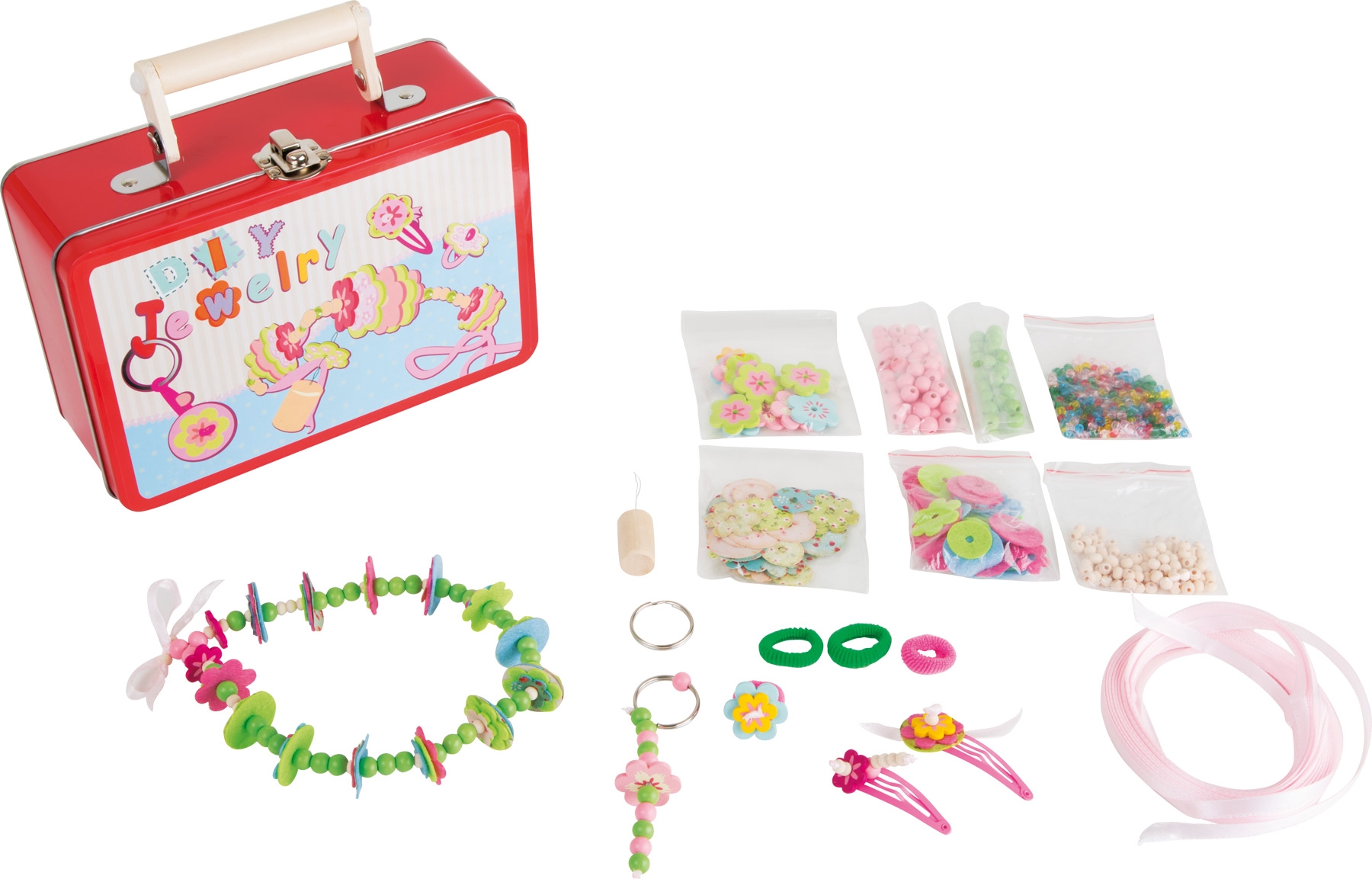 Kinderkoffer Schmuck-Set