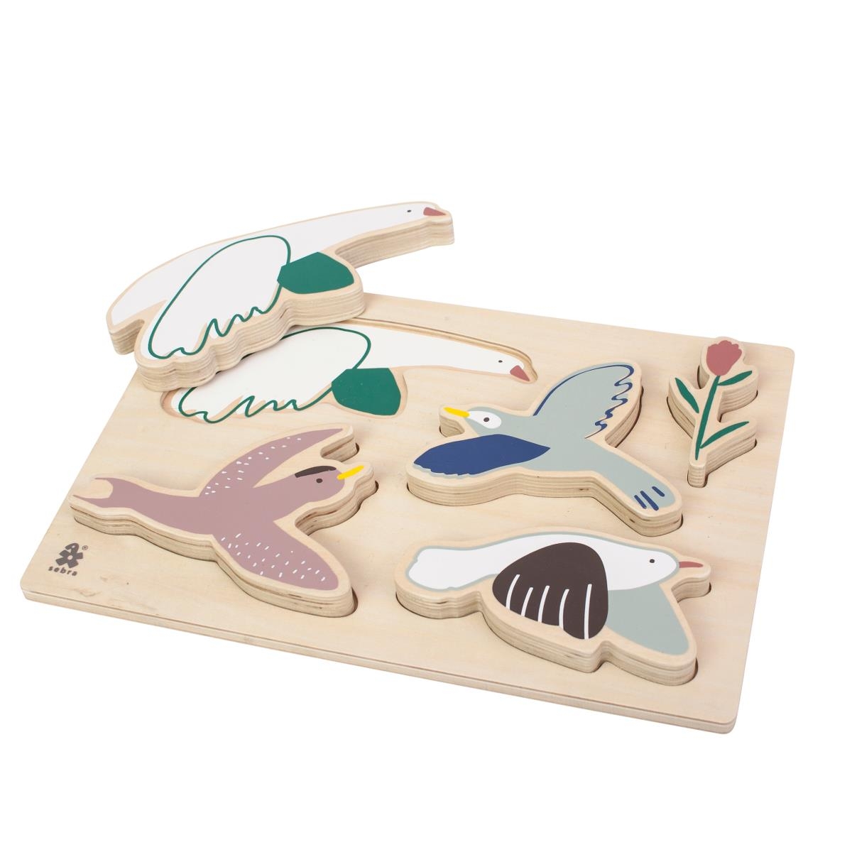 sebra Puzzle Singing Birds