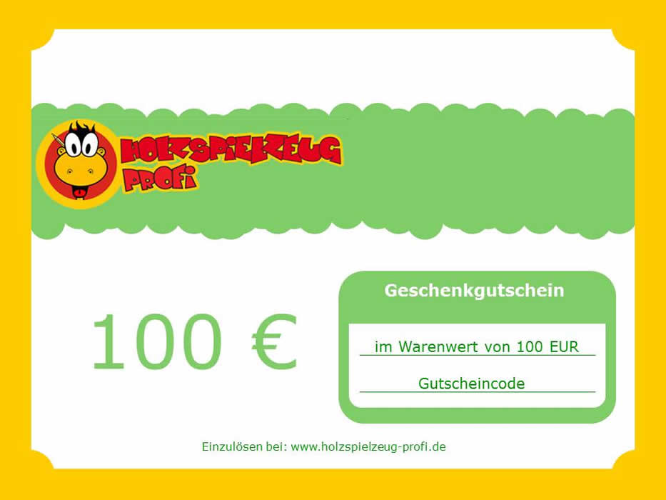 Geschenk- Gutschein 100,- €