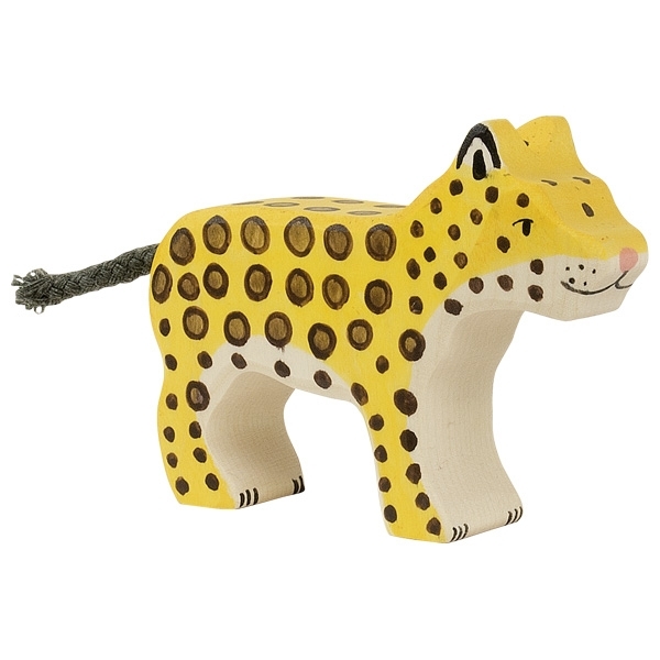 HOLZTIGER Kleiner Leopard