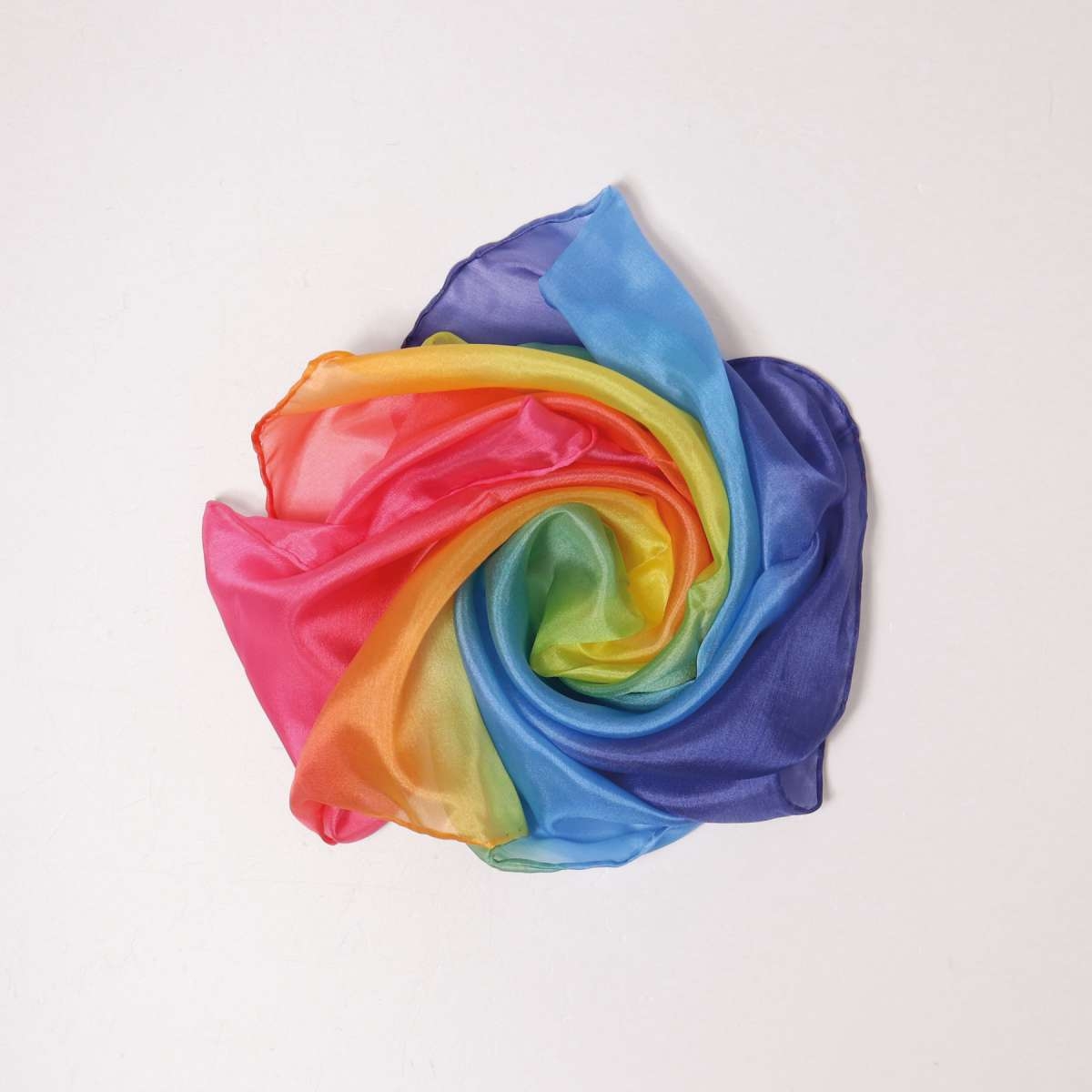 Sarah´s Silks Kleine Spielseide Regenbogen 