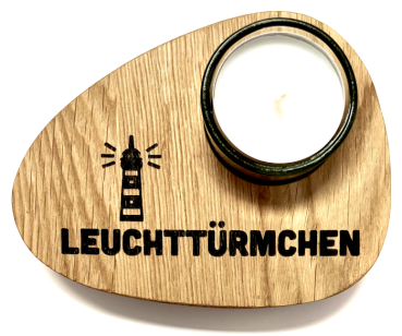 Holzpost® Teelicht Leuchttürmchen