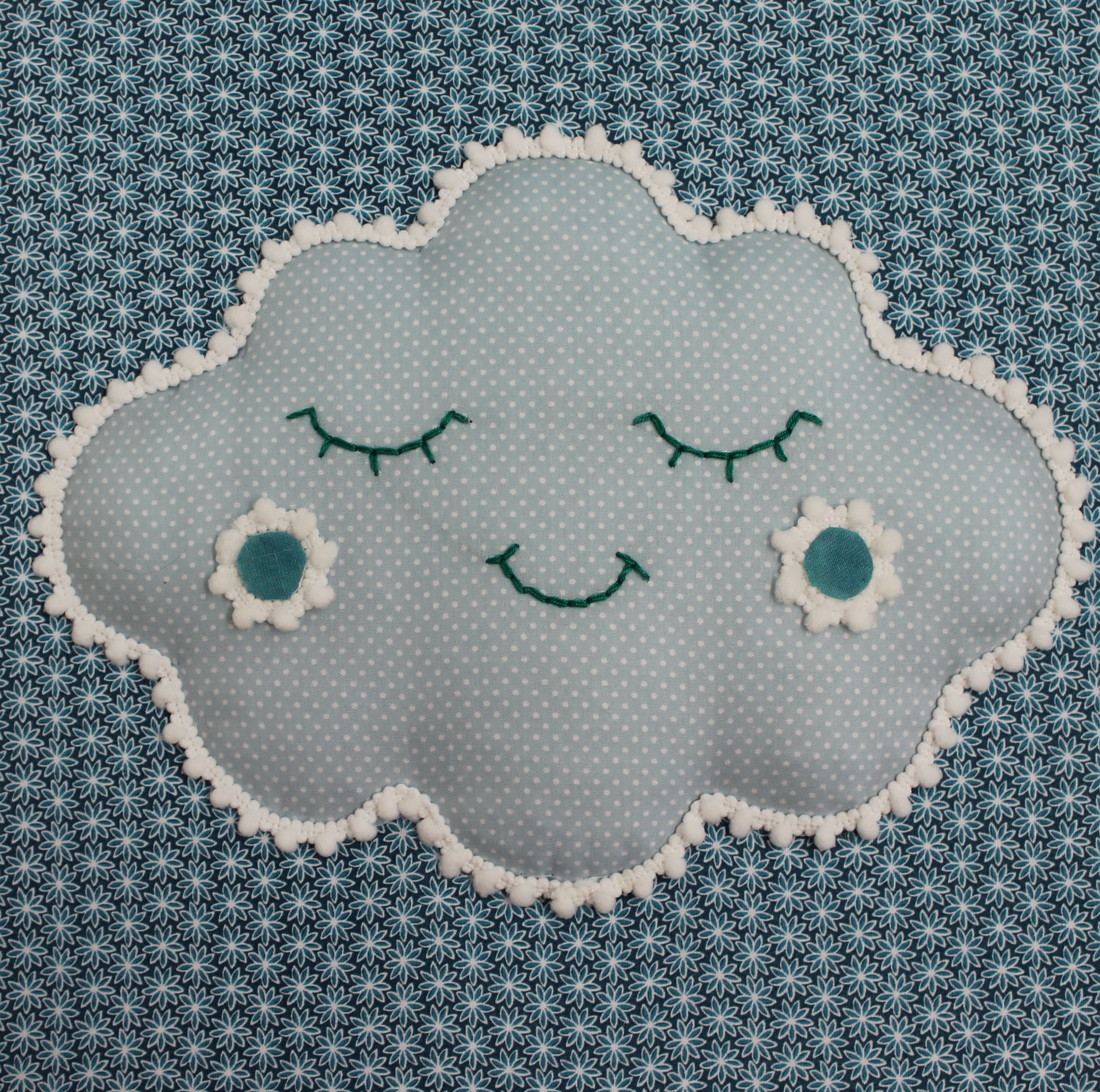 MOEPA Textil-Bild Cloudy Cloud