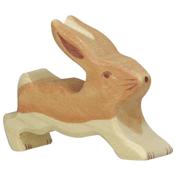 HOLZTIGER Kleiner Hase laufend