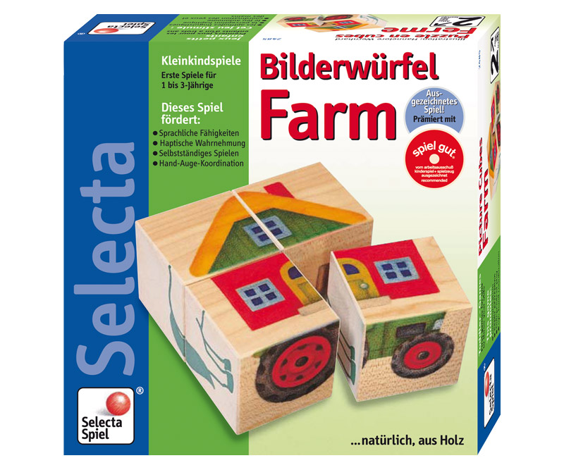 Selecta Bilderwürfel Farm