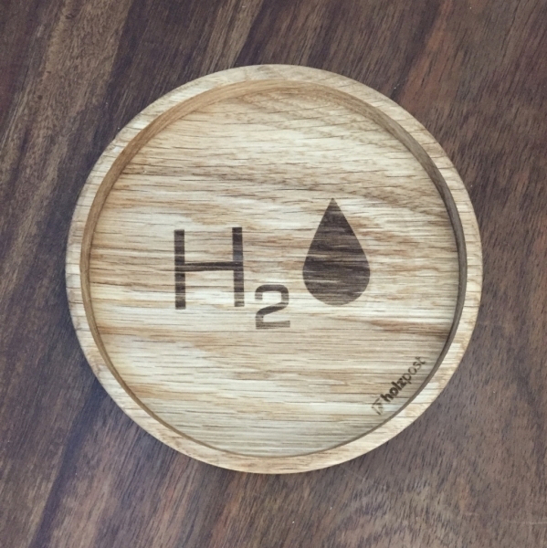 Holzpost® Untersetzer H2O