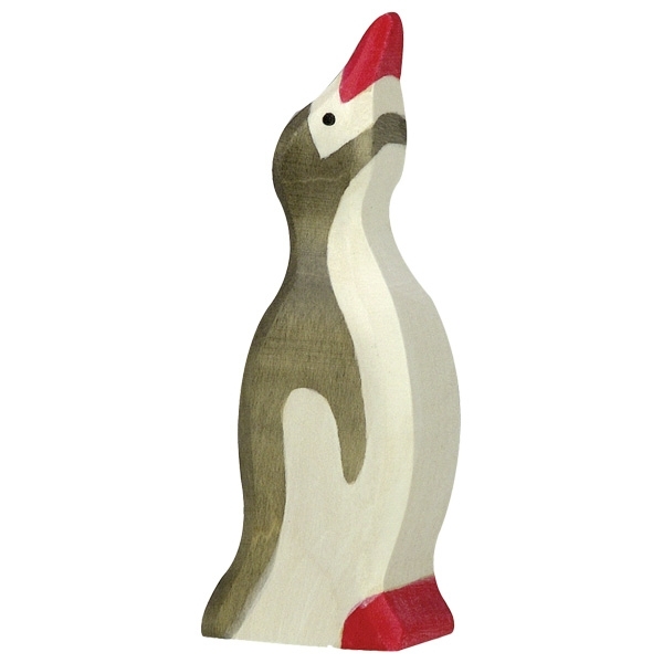 HOLZTIGER Kleiner Pinguin, Kopf hoch