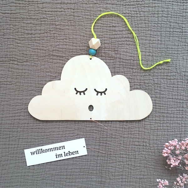 Rasmussons Wallhanger Wanddeko Kleine Wolke