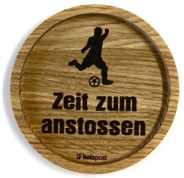 Holzpost® Untersetzer anstossen