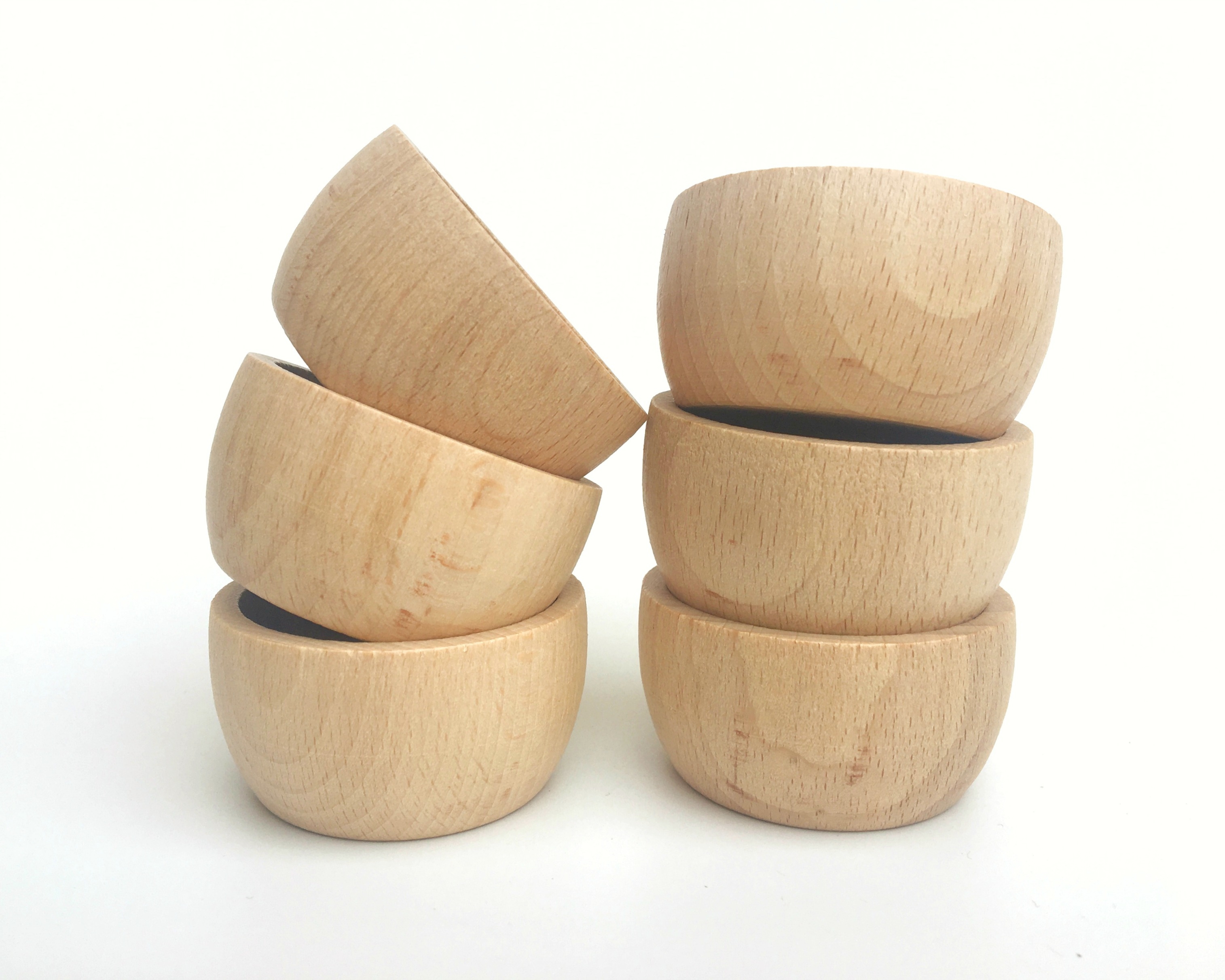 Grapat 6 Schälchen Bowls natur