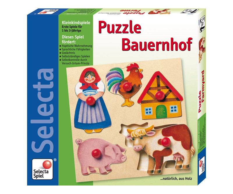 Selecta Puzzle Bauernhof