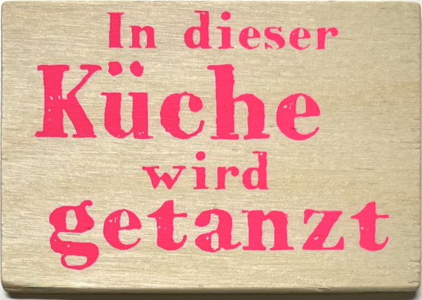 Holzpost® Magnet Küchentanz