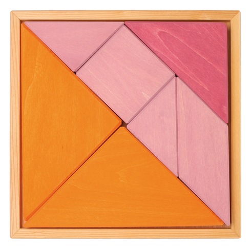 GRIMM´S Tangram rosa-orange