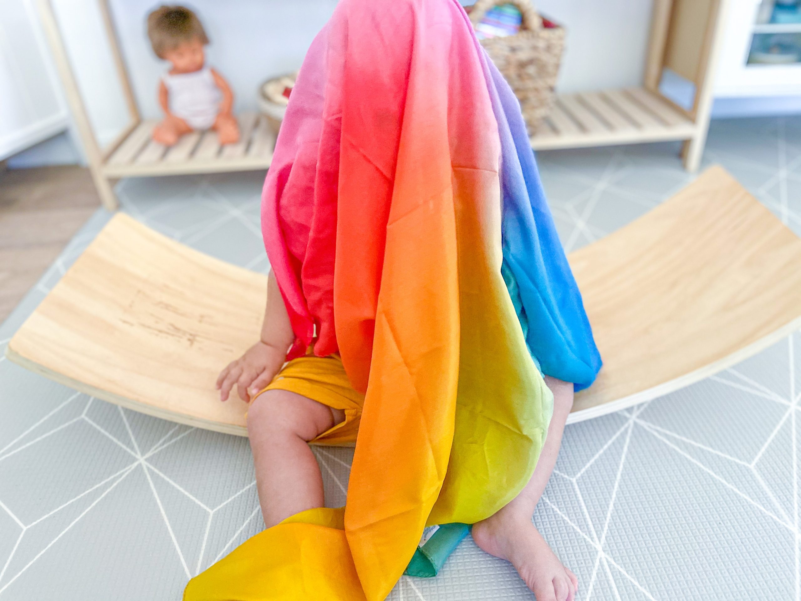 Play Silkies Spielseide Rainbow MIDI - Holzspielzeug Profi