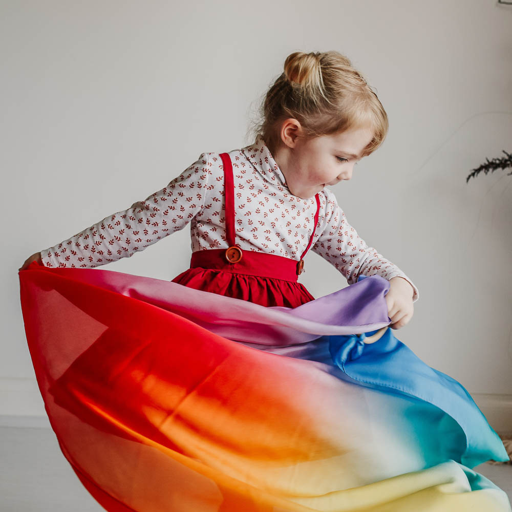 Play Silkies Spielseide Rainbow MIDI - Holzspielzeug Profi