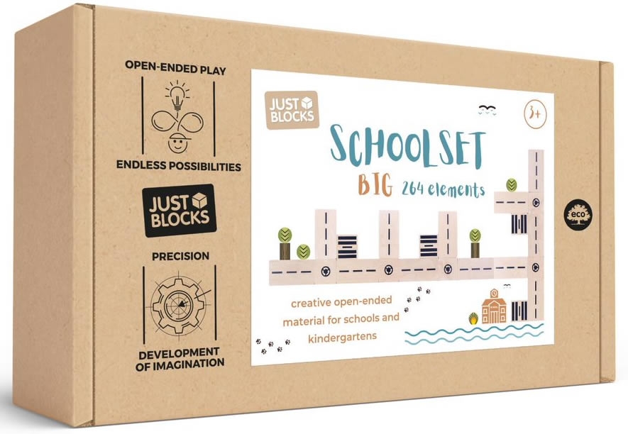 JUST BLOCKS - School Set BIG (264 St.)